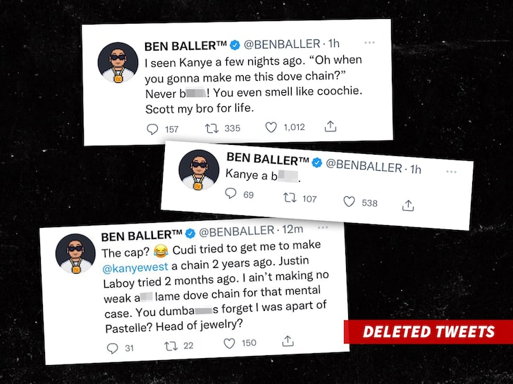 Ben Baler cancella i tweet