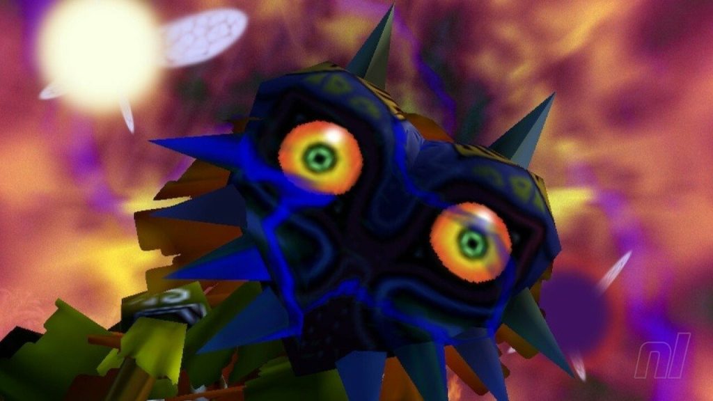 Zelda: maschera Cutscene di Majora quando si passa apparentemente "più perfezionati a N64" dall'emulazione Wii Virtual Console