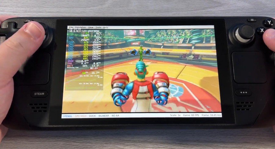ARMS per Nintendo Switch funziona su Steam Deck