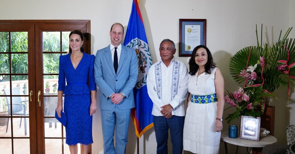 La coppia reale britannica intraprende un tour dei Caraibi dopo aver protestato in Belize