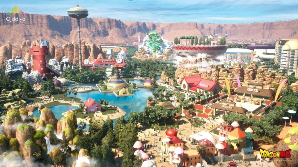 L'apertura del primo parco a tema Dragon Ball al mondo nel Regno dell'Arabia Saudita