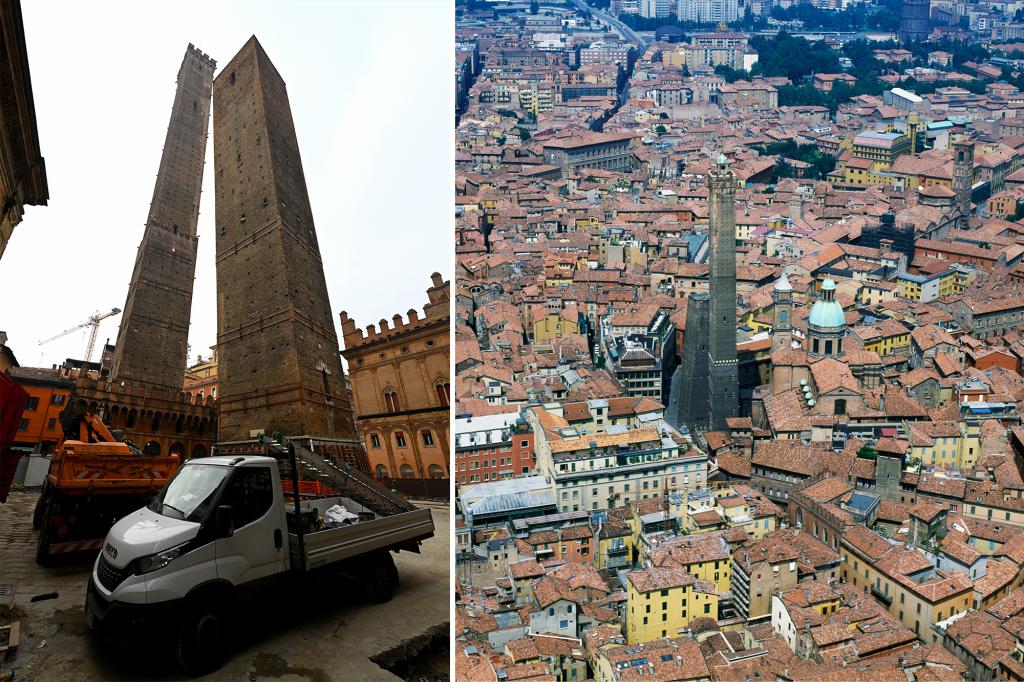 L’Italia ha un’altra torre pendente, e questa potrebbe effettivamente cadere