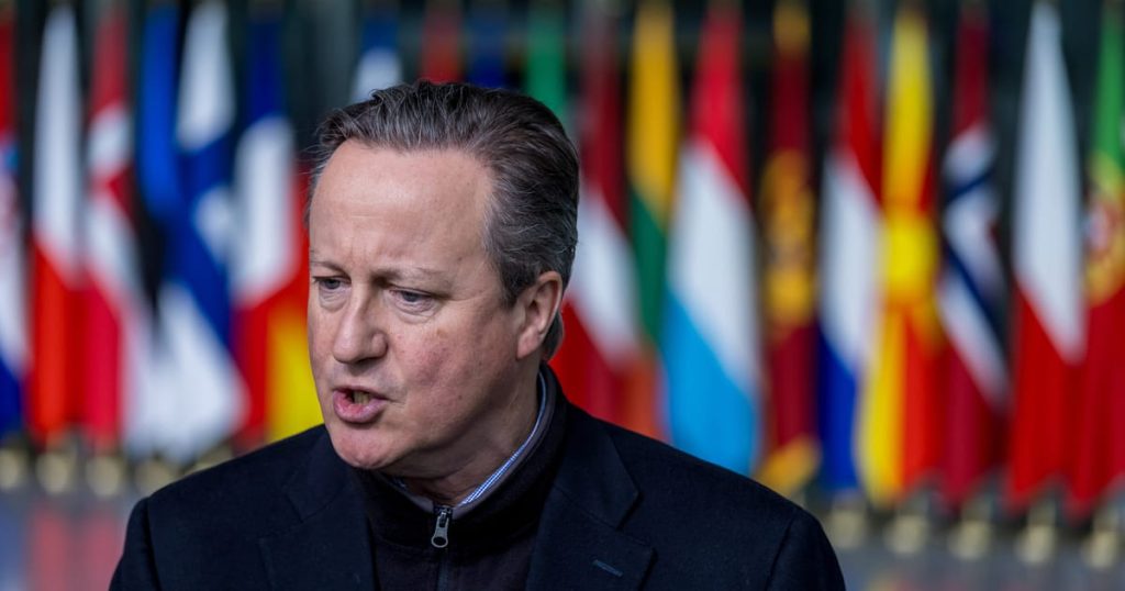 Cameron avverte che il sostegno del Regno Unito a Israele “non è incondizionato”