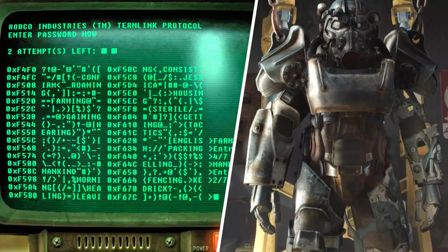 I giocatori di Fallout sono inorriditi nello scoprire che hanno hackerato i terminali in modo errato per anni