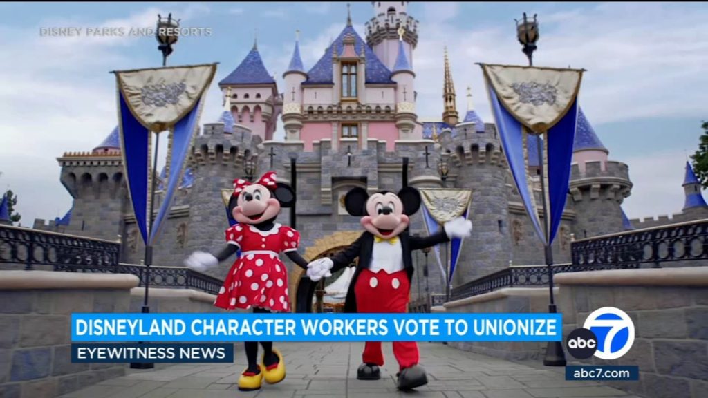 I membri di Disneyland Parades and Characters votano per aderire all'Actors' Equity Association