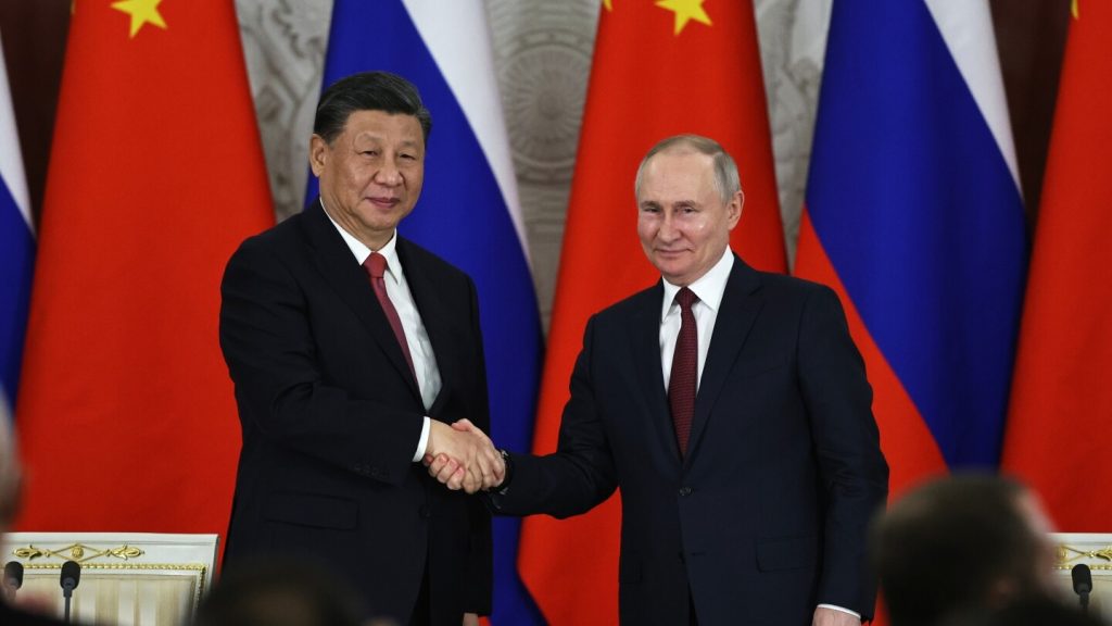 Il presidente russo Putin arriva in Cina in segno di unità tra gli alleati