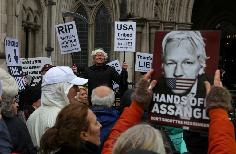 Washington indicted the WikiLeaks founder over publication of hundreds of thousands of secret military and diplomatic files (Daniel LEAL)