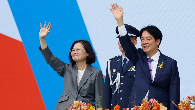 Lai Ching-te: il nuovo presidente di Taiwan chiede alla Cina di fermare le "intimidazioni" dopo aver prestato giuramento